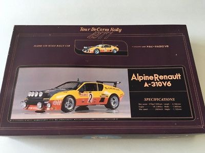 Fujimi RC-13, Alpine Renault A 310 V6, Tour de Corse, Maßstab 1:20 mit OVP