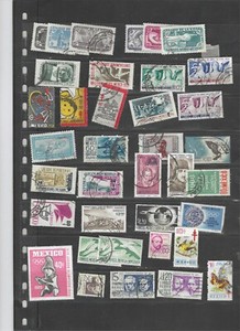 MEXICO-COLLECTION-MIXED PERIODS-MANY BETTER-MOST USED-F-NOT LIFTED-#51