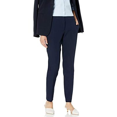 Tommy Hilfiger Womens Navy Pocketed Straight Leg Pants Size 4 for 