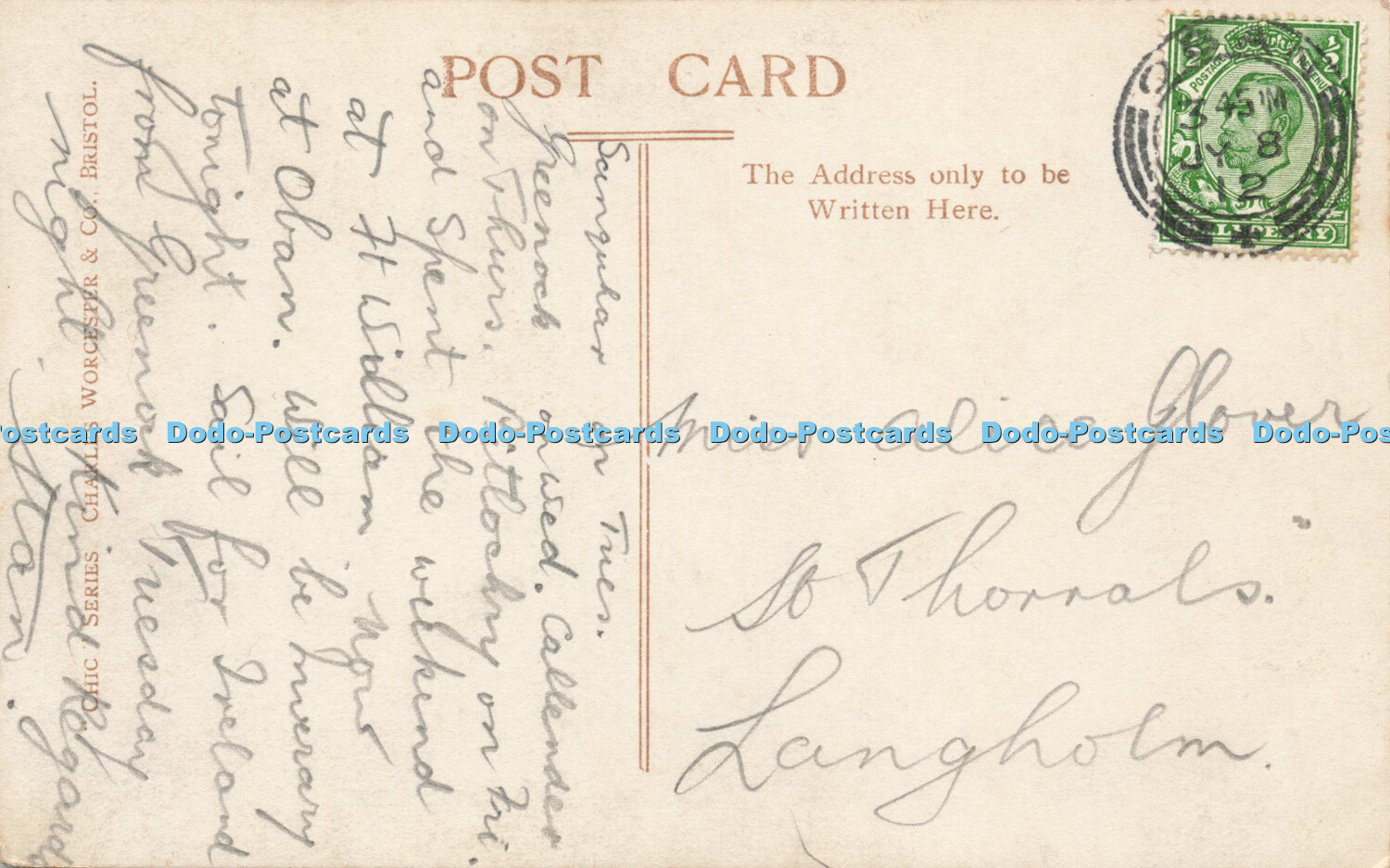 R596114 Elmer Keene Shepherds Hat and Sound at Mull Chic Series Charles Worceste