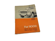 Factory Original Fiat Bodywork Spare Parts Catalog Covers Fiat 1100d 110.432 Factory Original Fiat Bodywork Spare Parts Catalog Covers Fiat 1100d 110.432