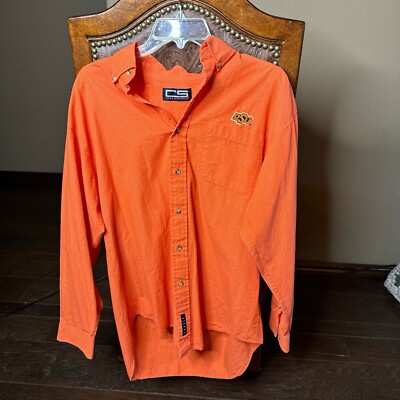 Crable Sports Wear XL Mens Longsleeve Shirt OSU Cowboys