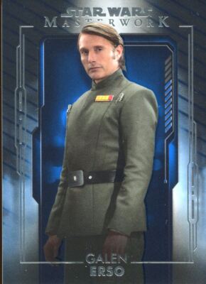 Star Wars Masterwork 2020 Blue Base Card #97 Galen Erso