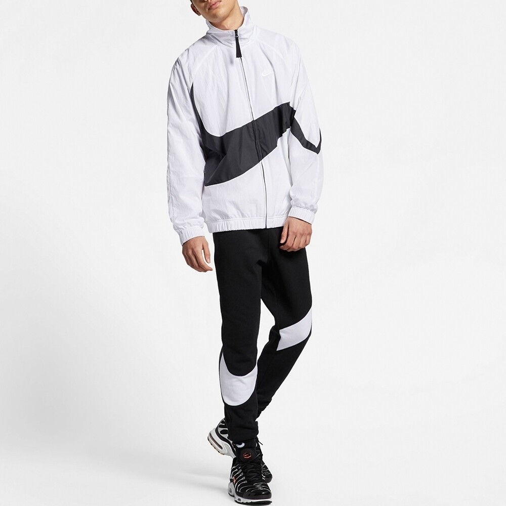Nike Big Swoosh Logo Woven Windbreaker 