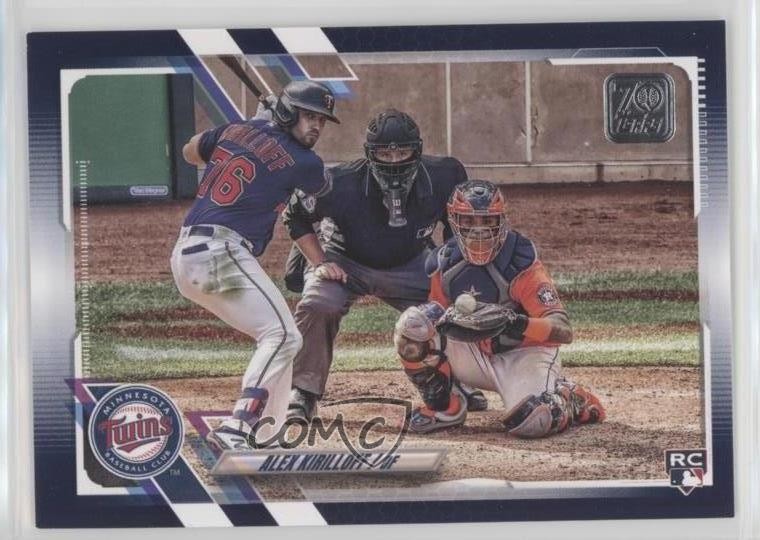 2021 Topps Royal Blue Alex Kirilloff #413 Rookie RC 01i1