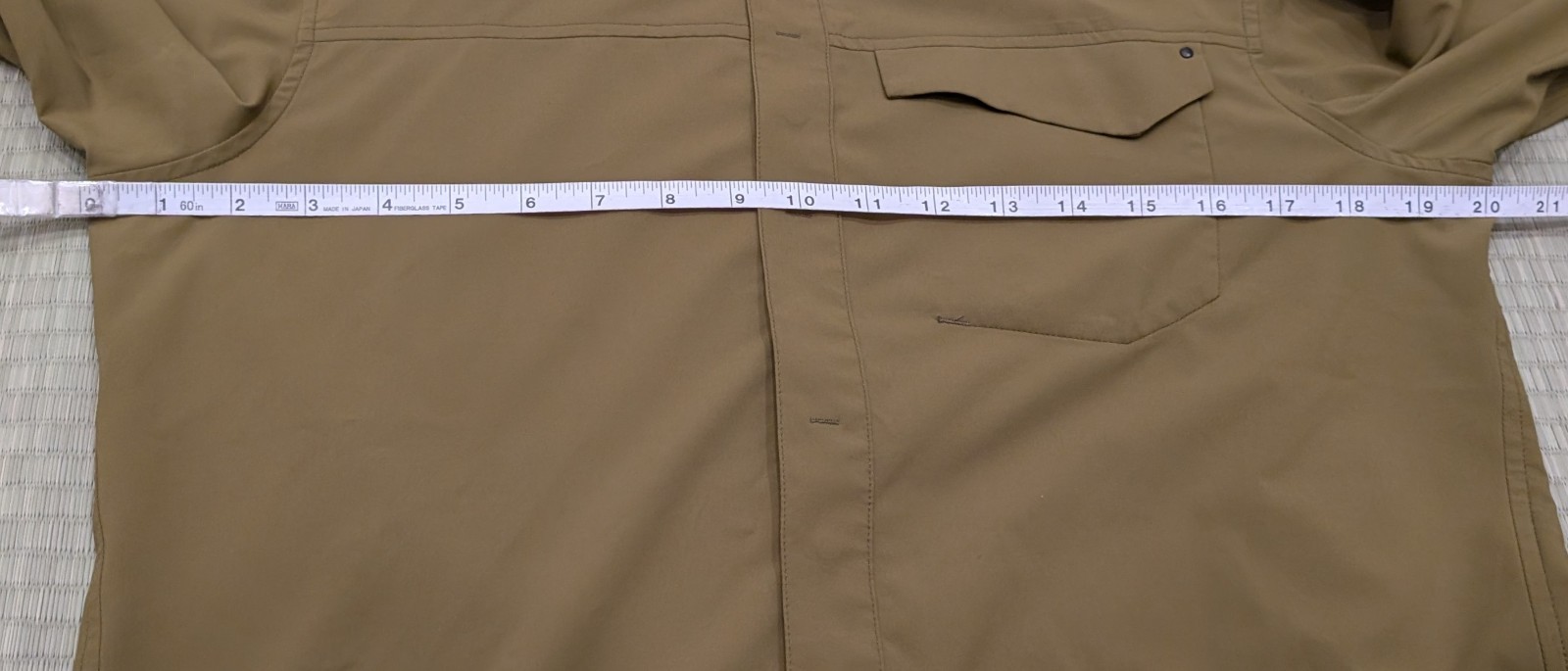 Arc'teryx Skyline Button Up Technical Shirt Yellow-Green Men's Size Small thumbnail 6