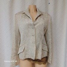 Rena Rowan Women's Blazer color  beiger size 16 used in excellent condition