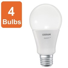 Osram Smart+ Matter E27 Classic A100 Multicolour RGBW Light Bulb 14W 4 Pack
