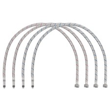4pcs 32" Faucet Supply Line Connectors G3/8 Female x M10 Male