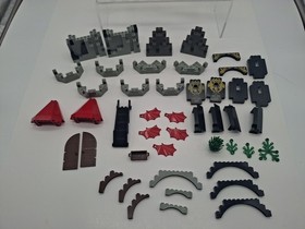 Lego Dragon Knights Fire Breathing Fortress 6082 Parts Incomplete