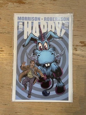 Happy #1 2012 Image Grant Morrison Michael & Laura Allred Variant B