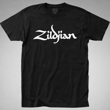 Zildjian T-SHIRT tee cymbal drummer logo cymb...