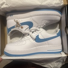Nike Men’s Air Force 1 Low Size 10 Hare Space Jam White Blue |DJ7998-100|
