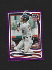 2024 Panini Stars & Stripes USA Baseball JC Pacheco Purple Parallel 75/99 #5