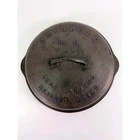 Vintage Griswold #8 Self Basting Skillet Cover Lid 1048 Raised Letters Cast Iron