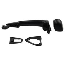 Door Handle Textured Black Rear Outer Outside Driver Side Left for BMW 3 Series