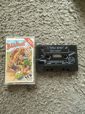 BIG FOOT - Codemasters 1298 - Commodore 64 C64 C128 - GETESTET getestet sehr guter Zustand