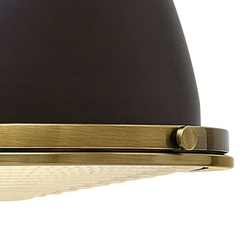 Hinkley Lighting 3126 Bronze Amelia Single Light 13"W Pendant - Picture 11 of 12