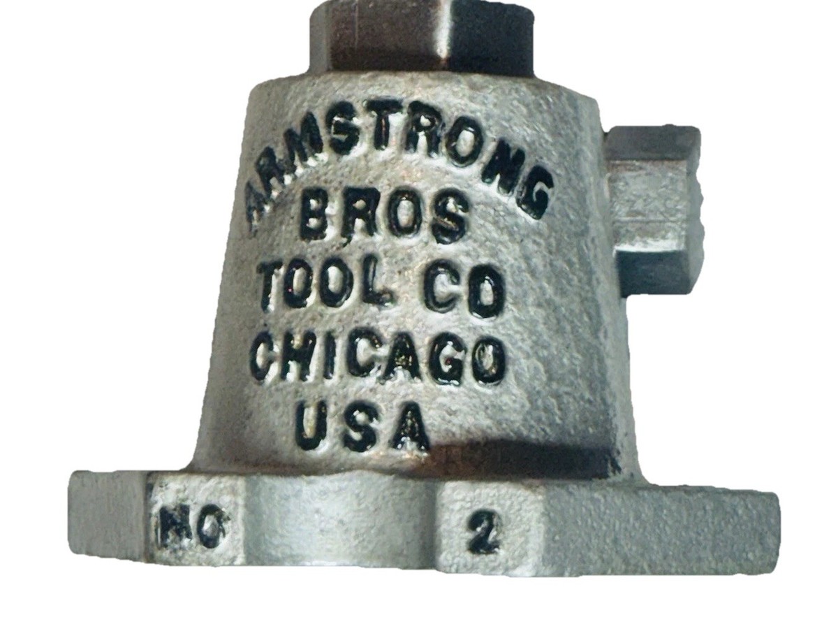 Armstrong No. 2 Screw Jack 4 Ton Capacity Machinist Jack Made in