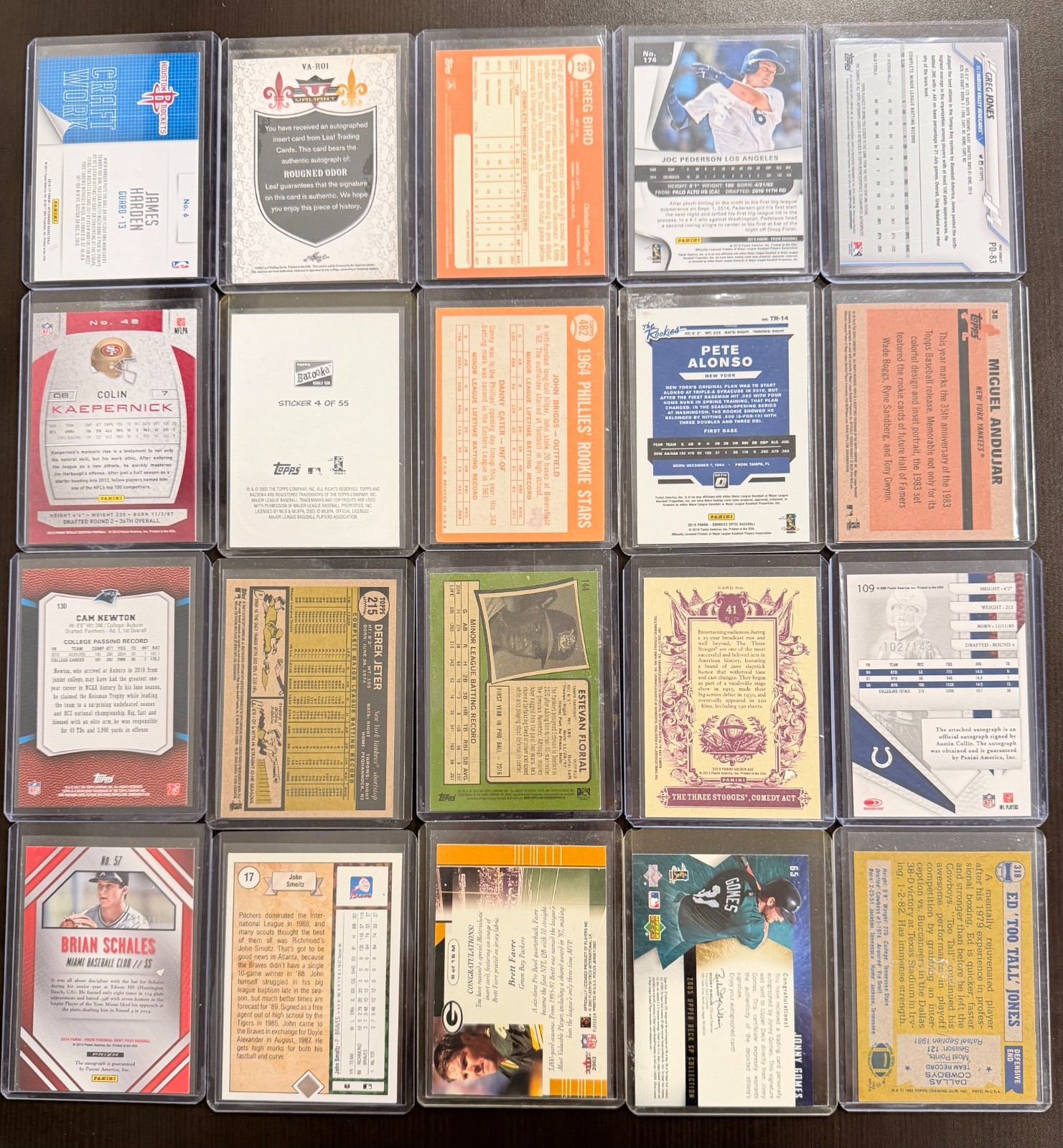 LOADED Sports Card Collection Autos, Relics, SP RC's Vintage & #’d Lebron Jeter! view 5