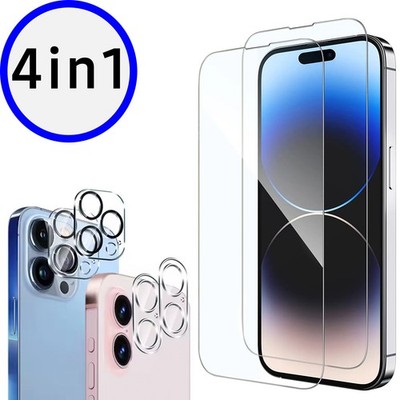 Panzerfolie Display Schutz Glas Für iPhone 17 16 15 14 13 12 11 Pro Max Mini Air