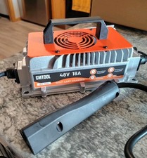 18 AMP 48 Volt Golf Cart Battery Charger for EZGO RXV  TXT, IP67 Waterproof, 48