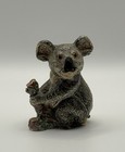 Arora Koala Trinket Box 2004 Hinged Pewter Enamel Animal