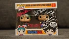 FunkoPop Dragon Ball Bulma Goku Flying Nimbus 2 Pack BAM Exclusive (AUTOGRAPHED)