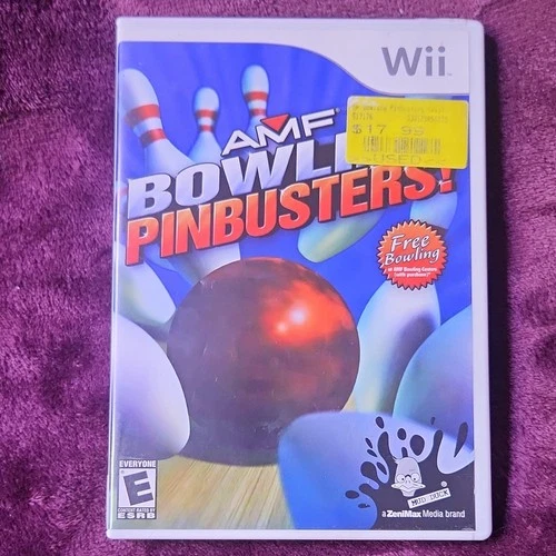 Mud Duck Productions AMF Bowling Pinbusters! Nintendo Wii Sports Bowling Manual