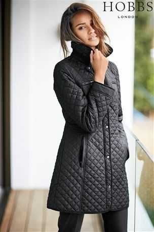 Women Hobbs Christie Coat Navy 36