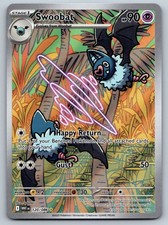 Pokemon TCG SV: White Flare Swoobat 120/086 Illustration Rare 2025 on eBay