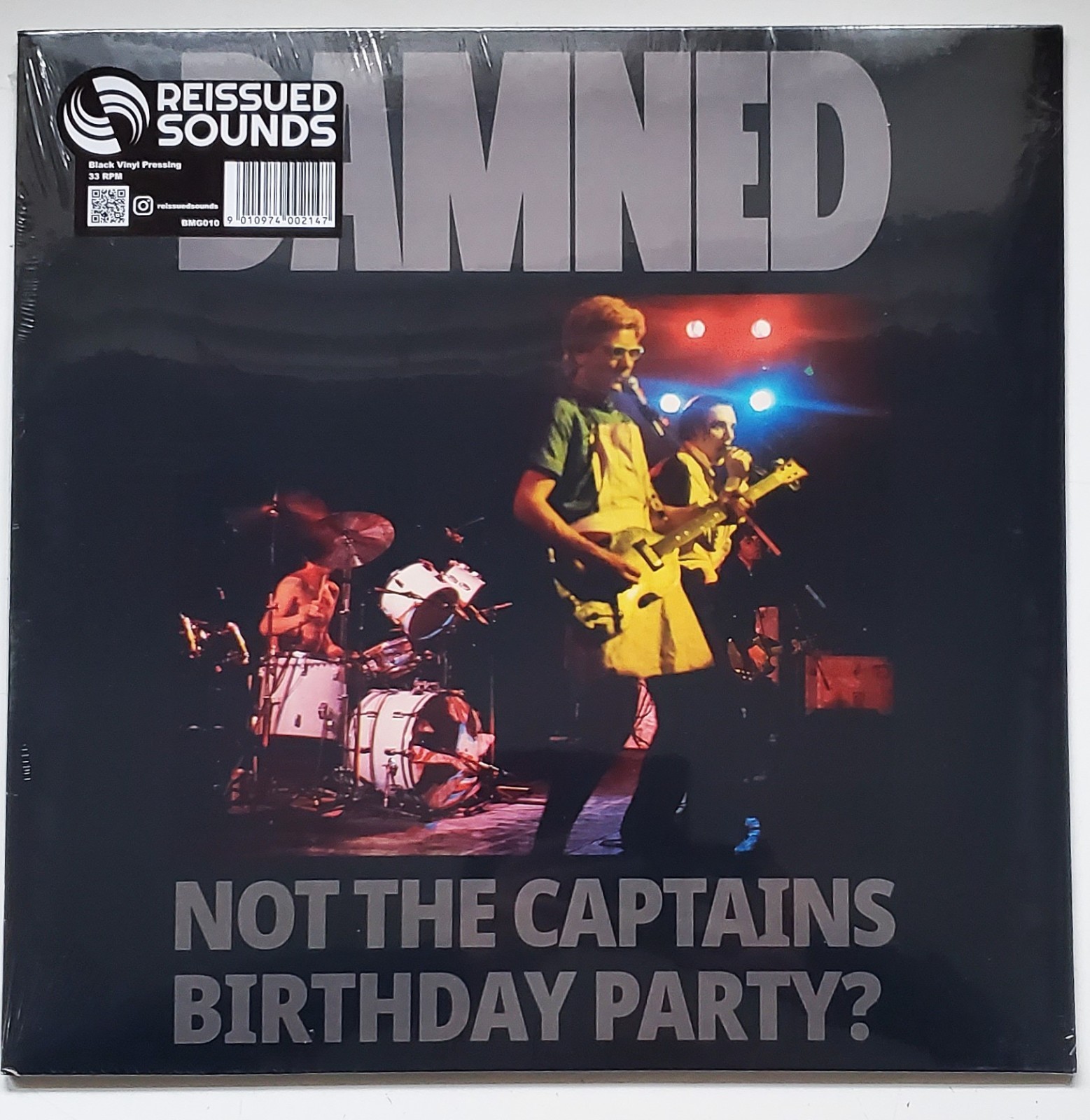 The Damned - Not The Captain's Birthday Party? (Black Vinyl LP) New & Sealed