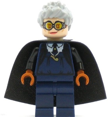 LEGO Harry Potter Minifigure Madame Hooch - Dark Blue Outfit (Genuine)