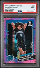 2023 PANINI DONRUSS OPTIC HYPER PINK #207 ANTHONY BLACK PSA 9