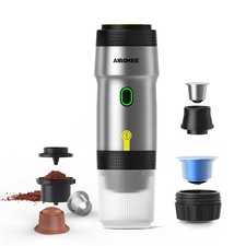 Portable Espresso Machine,3-in-1Portable Coffee Maker,20 Bar Mini Espresso Ma...