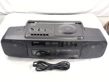 CASSETTE PLAYER DOESN'T WORK  Sony CFD-50 AM/FM Stereo CD Player Radio Boombox