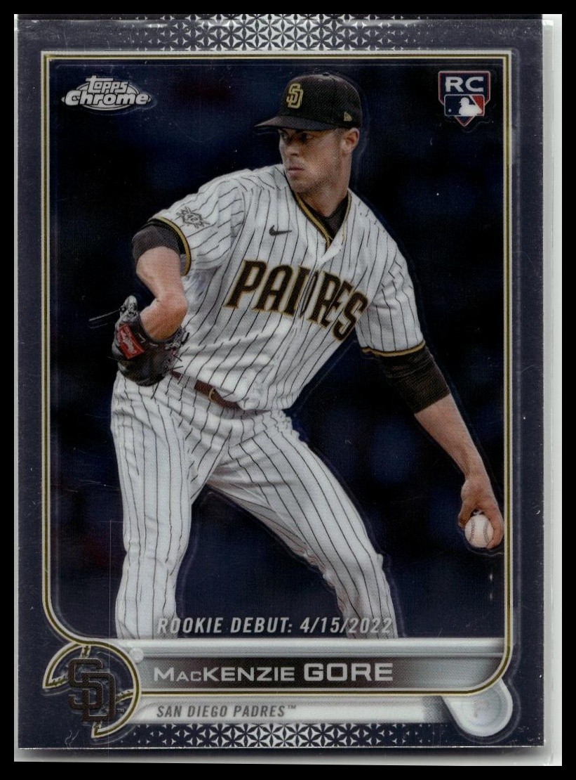 2022 Topps Chrome Update #USC19 MacKenzie Gore