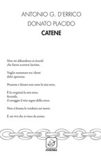 Libro - D'Errico Antonio G. / Donato Placido - Catene  - Ensemble