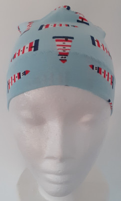 Handmade, Beanie, Maritim, Babys,unisex, Cotton, Elasthan, weich, Umfang 40-45cm