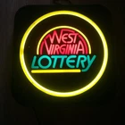 West Virginia Lottery Neon Sign – Fully Working! RARE VINTAGE