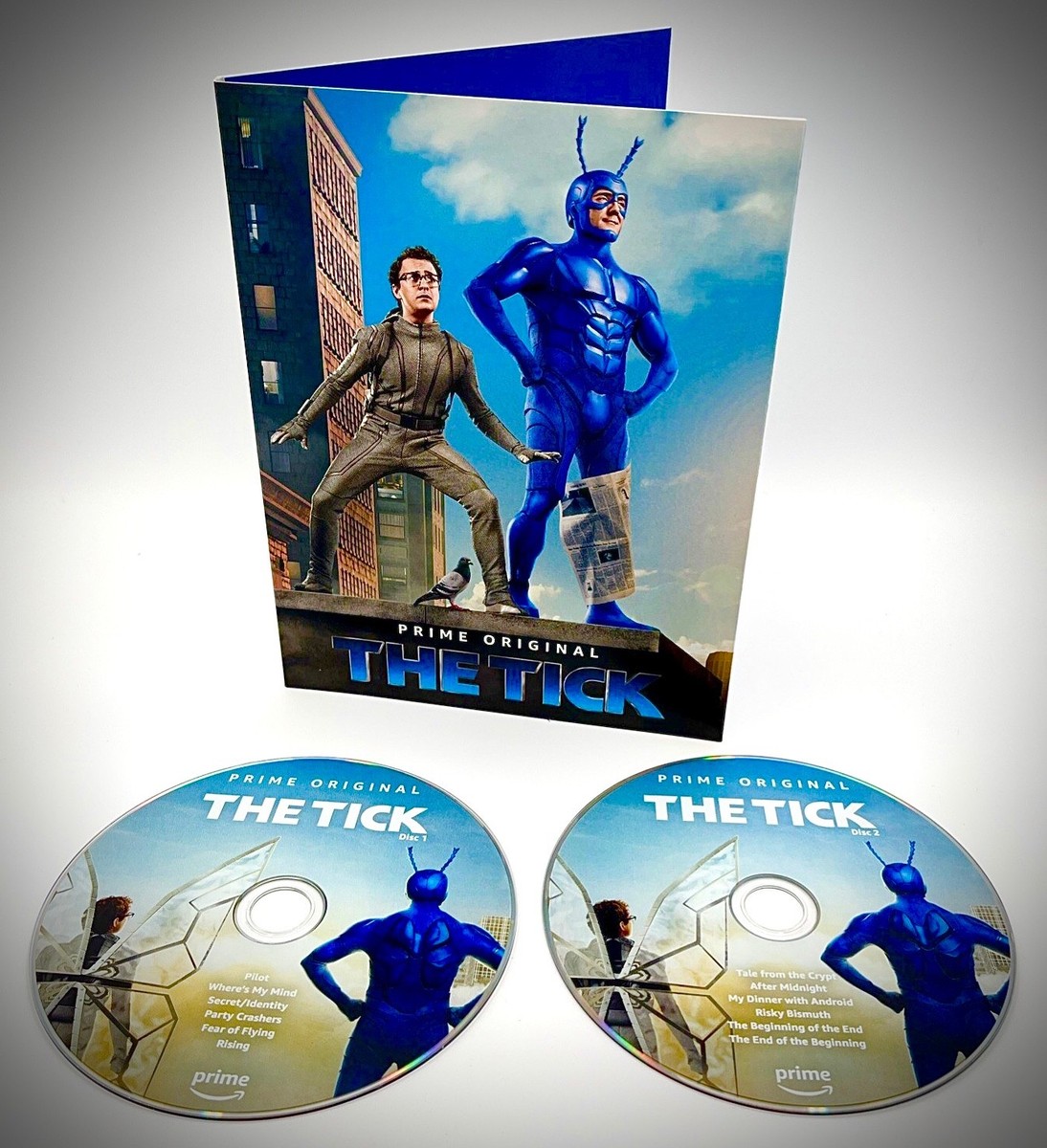 🎁 The Tick Complete Season 1 Amazon OP FYC DVD Set RARE