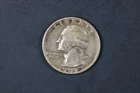 1941 P Washington Quarter, 90% Silver, circulated