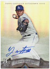 YIMI GARCIA 2014 Bowman Platinum Auto #AP-YG