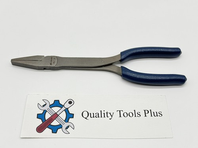 #ad Snap On NEW 61CF 8quot; Talon Grip Duck Bill Pliers Power Blue $55.00