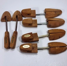 Cedar Shoe Trees Lot of 3 Pairs Mens Large Size 11 Rochester Thom McAnn Vintage