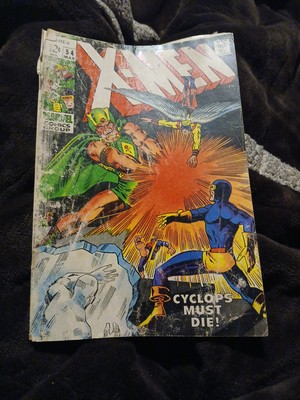 X-MEN #54 (1969) Silver Age Marvel Comics 1st appearance origin of Alex Summers