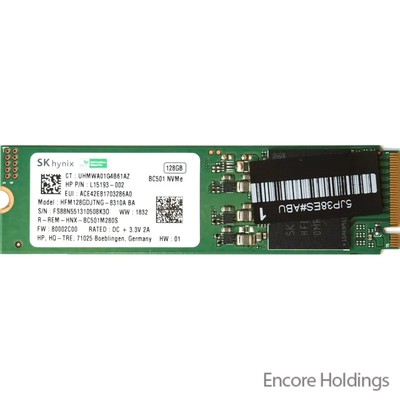 HP (Hynix HFM128GDJTNG-8310ABA) 128 GB Solid State Drive - NVMe - L15193-002