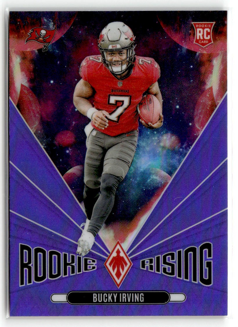 2024 Panini Phoenix #RR-BIG Bucky Irving Rookie Rising Purple