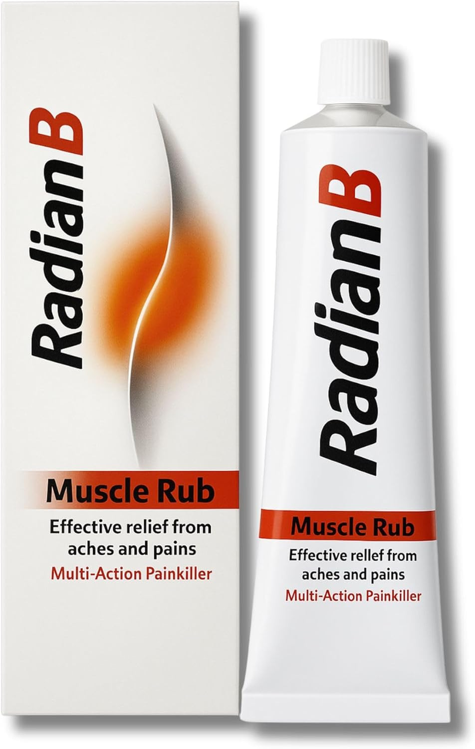 Radian B Muscle Rub 100g Pain Relief Cream for Aches Joint Pain Sprains Bruising