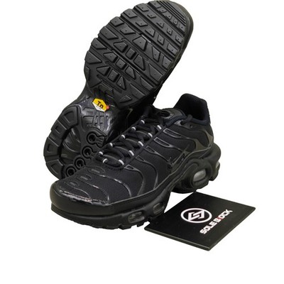 Size 7 - Nike Air Max Plus Triple Black W for sale online | eBay